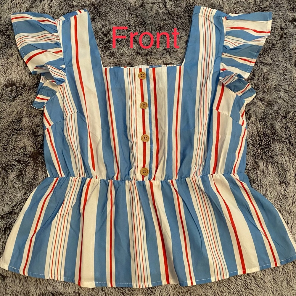 Elegant square neck top
